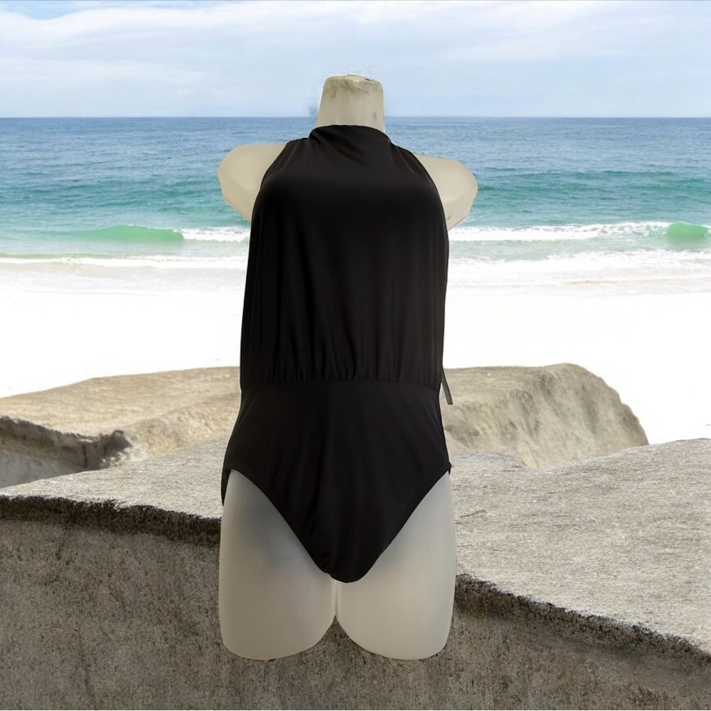Calvin Klein women's black swimsuit size S. Polyester